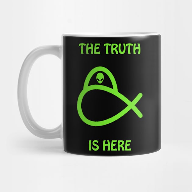 Alien TShirt, The Truth is Here by WelshDesigns